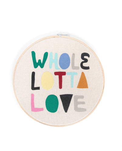 Lotta Love Embroidery Hoop