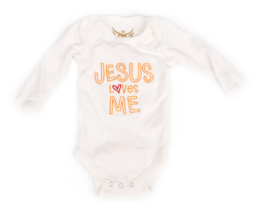 Organic Long Sleeve Baby Onesie-Unisex